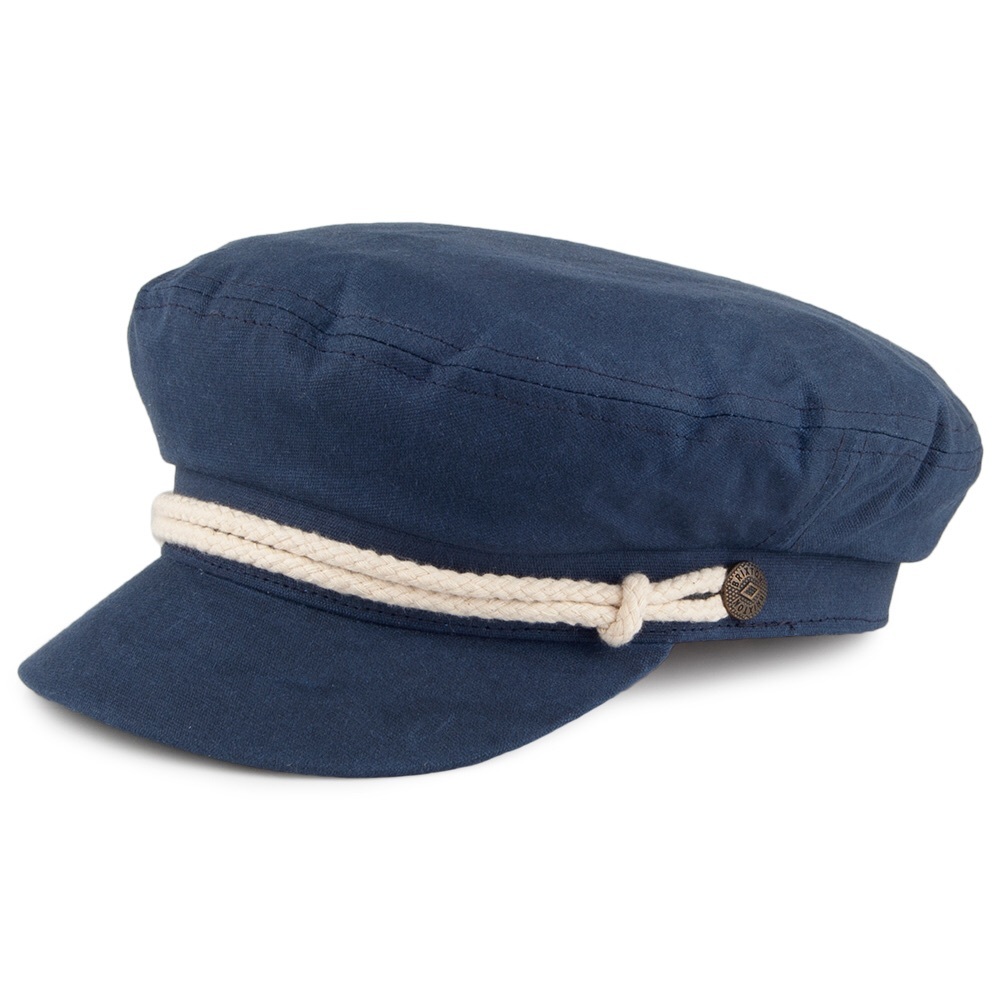 Brixton Fiddler Cap Navy Blue